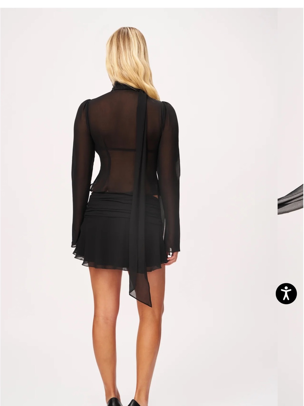 Danielle Guizio Eda mini skirt - Picture 2 of 10